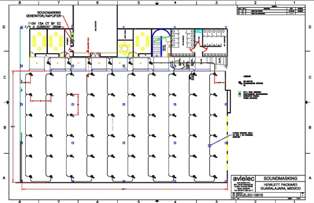 AutoCad Soundmasking Speaker Layout