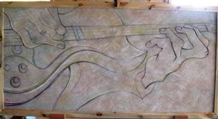 Sound Absorbing Panels with Art by Ruth Israel