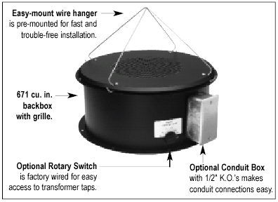 Air Duct Soundmasking Speaker