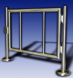 ADA Gate with Electric Strike