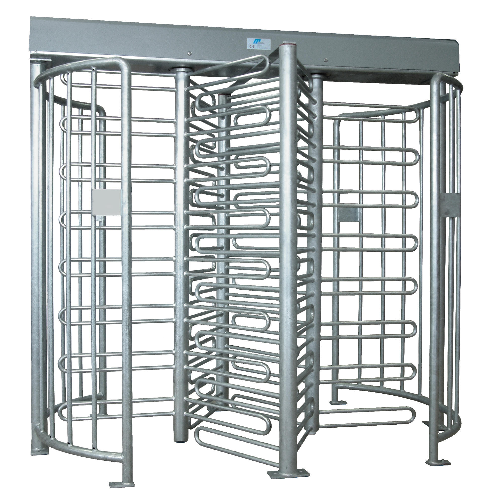 Double U-Shaped Prison Grade Turnstile