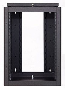 Swing-Open Wall Rack fixed-Rail EIA complaint swing wall-mount rack with fixed-position front mounting rails is an economical choice for applica